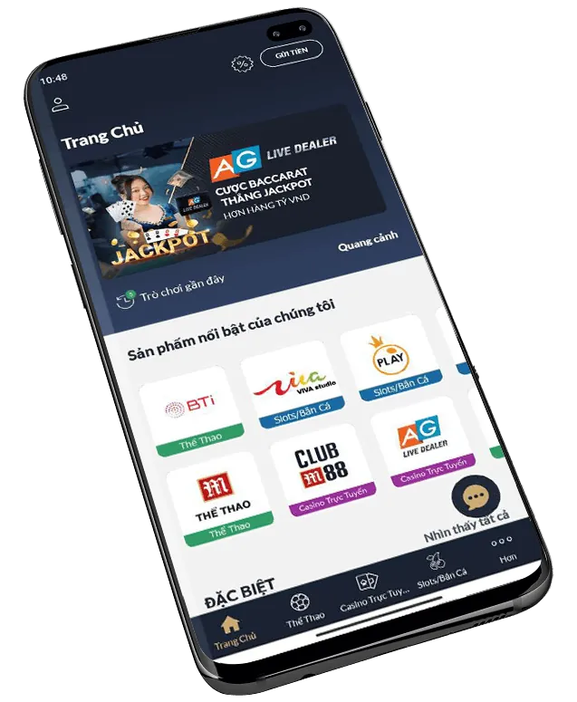 Giao diện nền tảng game bài VB9